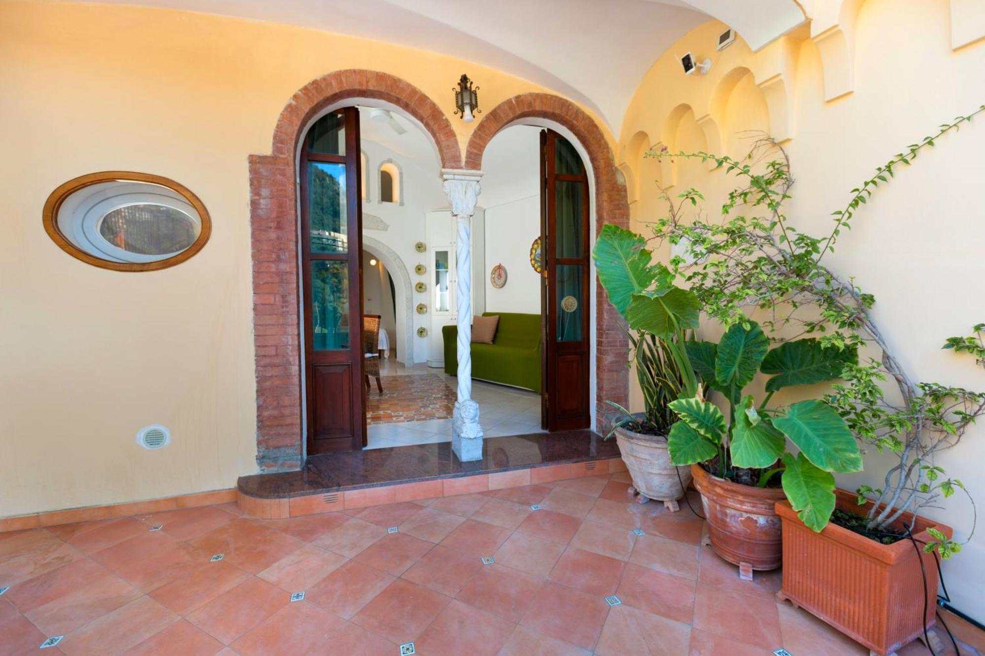 Yourhome - Alcova Apartment Positano Eksteriør billede