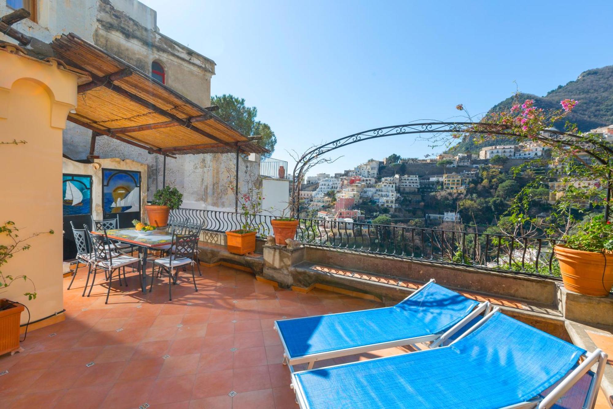 Yourhome - Alcova Apartment Positano Eksteriør billede