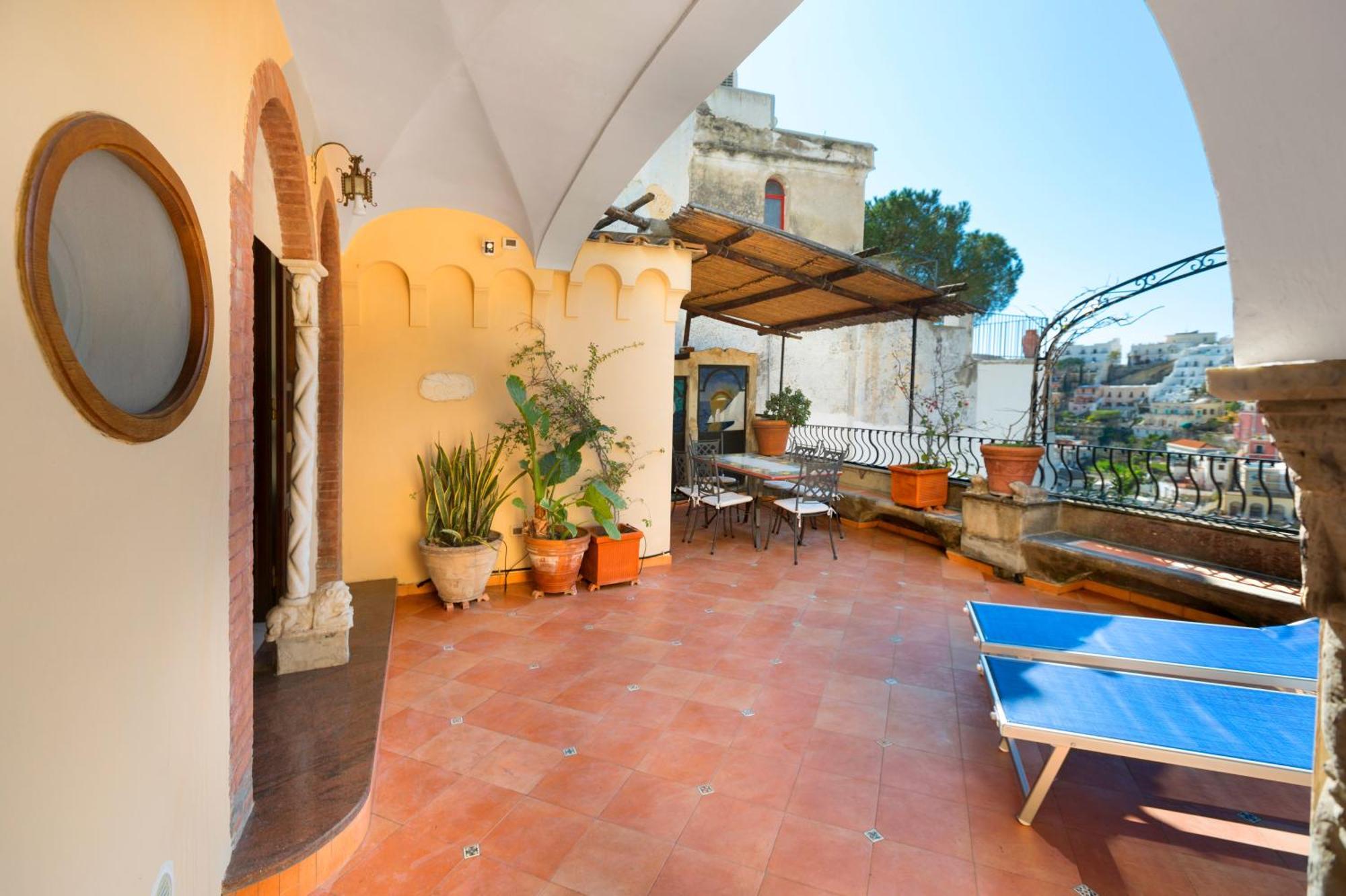 Yourhome - Alcova Apartment Positano Eksteriør billede