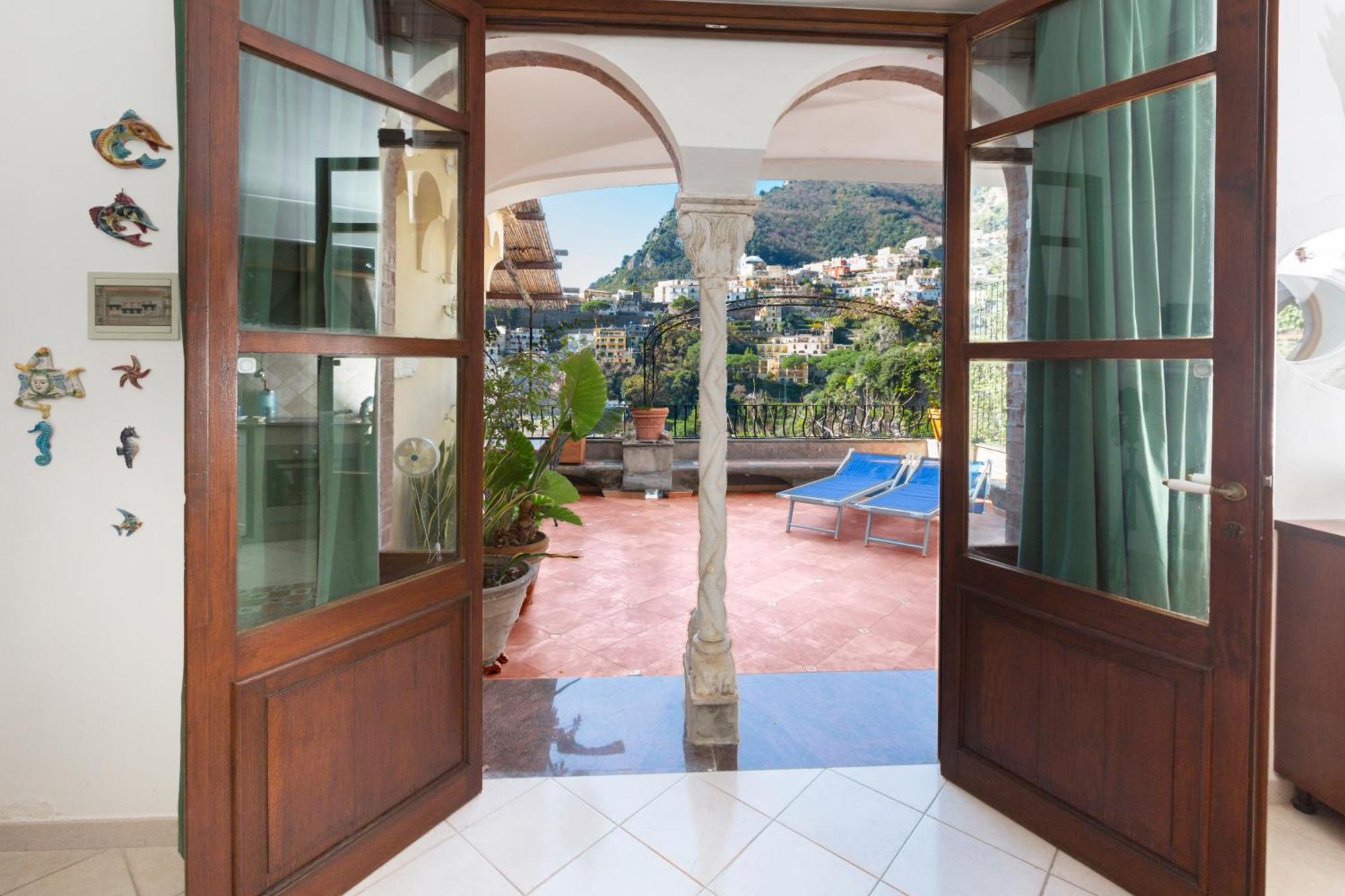 Yourhome - Alcova Apartment Positano Eksteriør billede