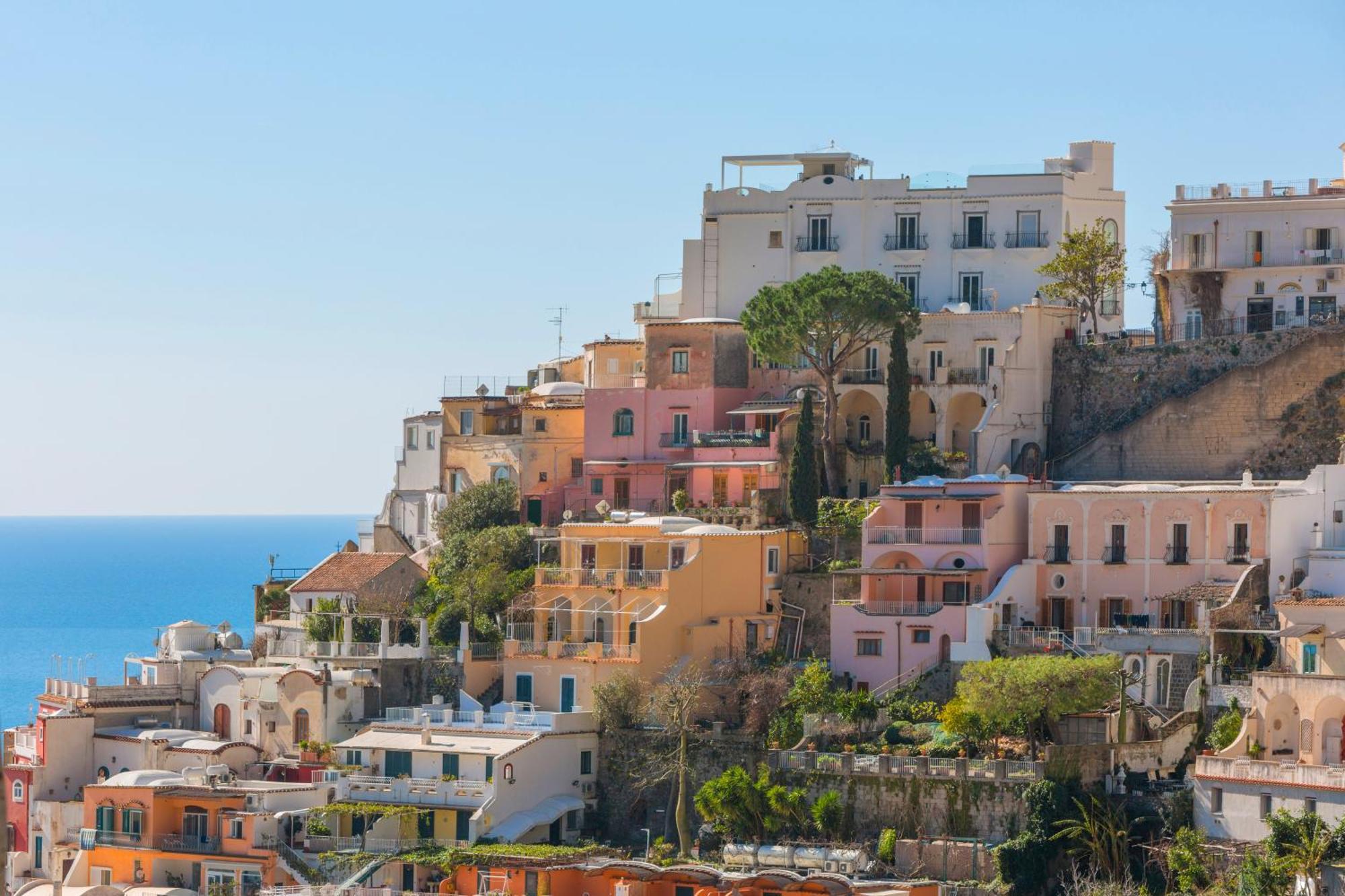 Yourhome - Alcova Apartment Positano Eksteriør billede