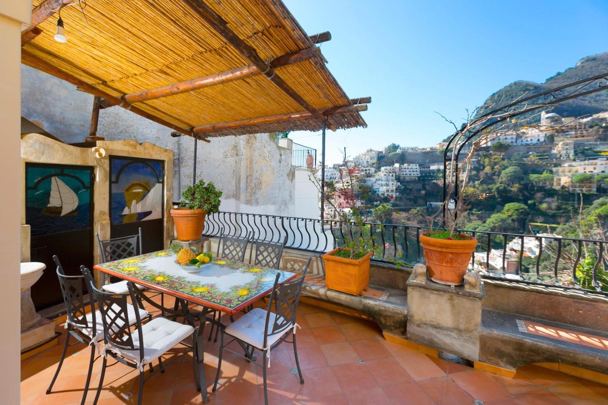Yourhome - Alcova Apartment Positano Eksteriør billede