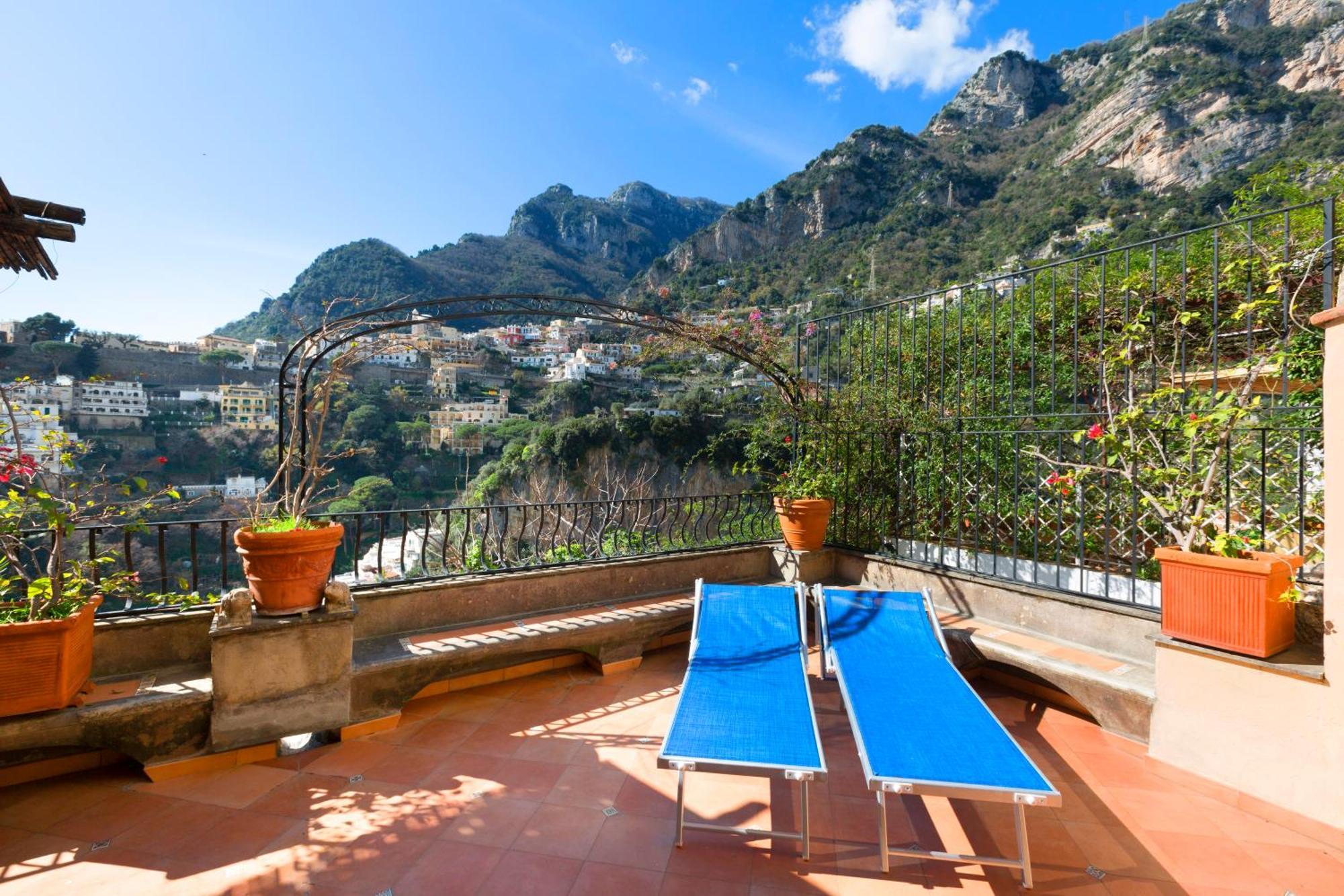 Yourhome - Alcova Apartment Positano Eksteriør billede