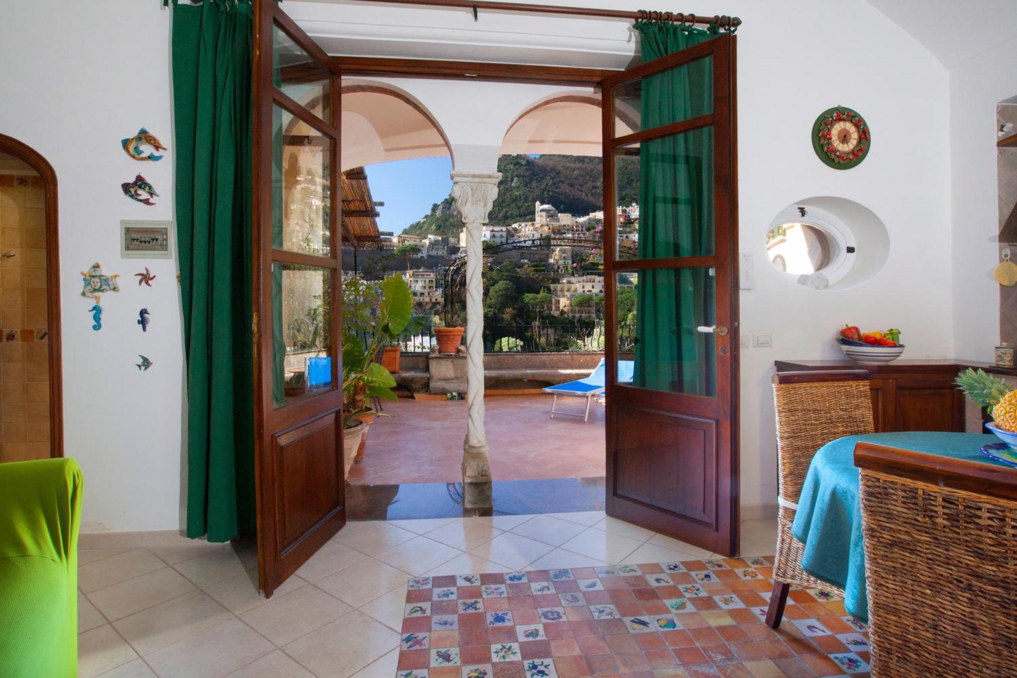 Yourhome - Alcova Apartment Positano Eksteriør billede