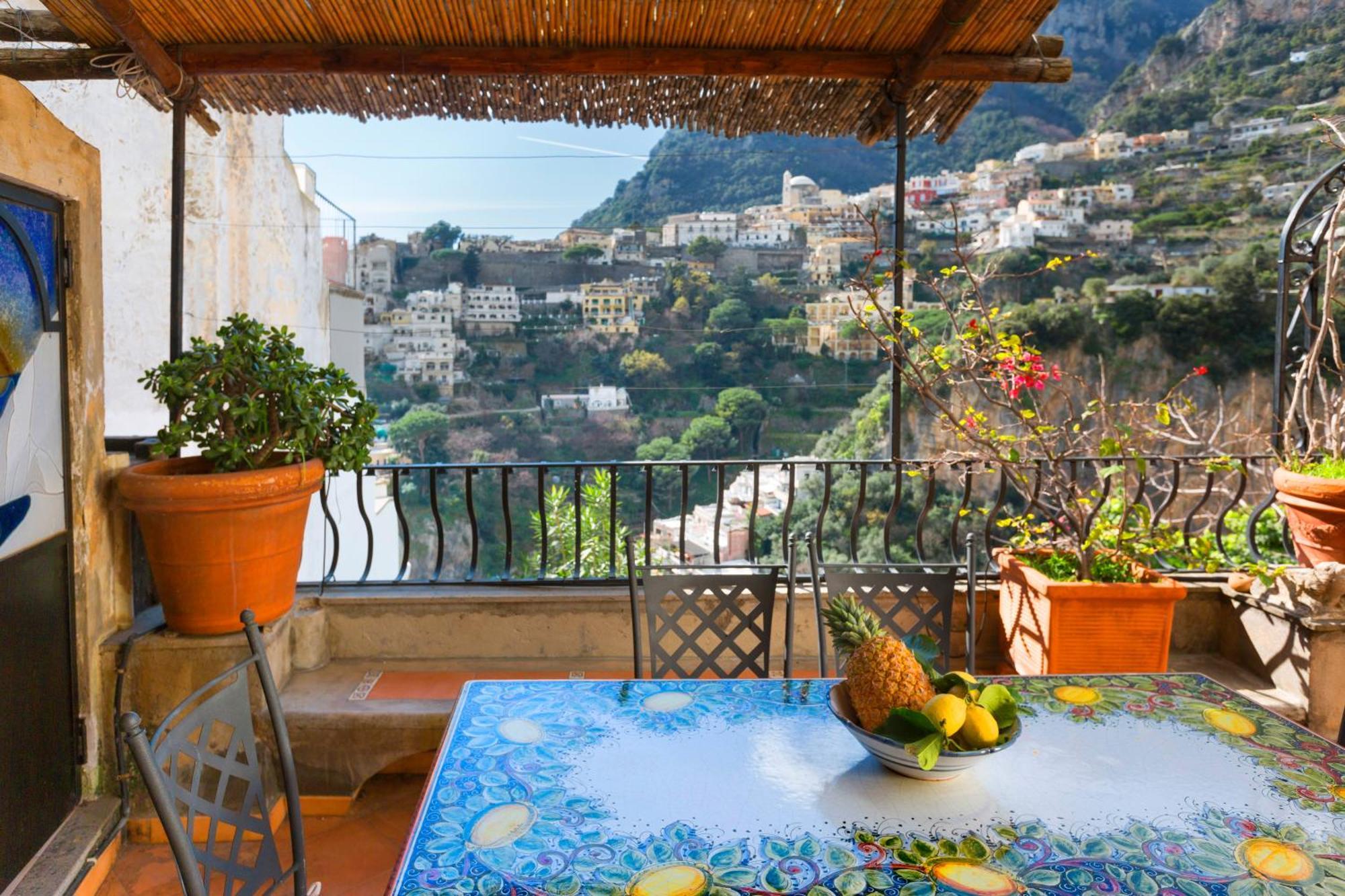Yourhome - Alcova Apartment Positano Eksteriør billede