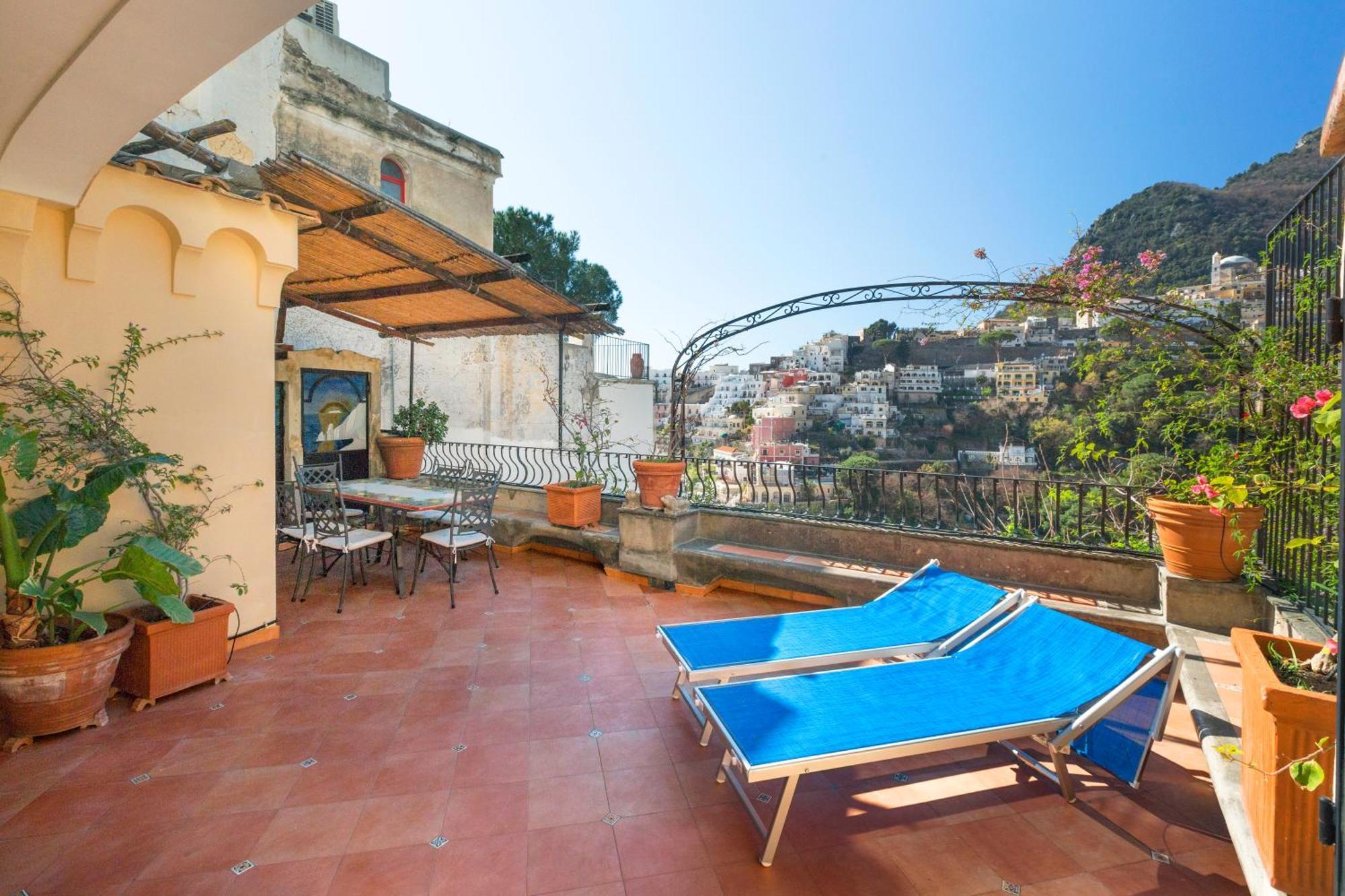 Yourhome - Alcova Apartment Positano Eksteriør billede