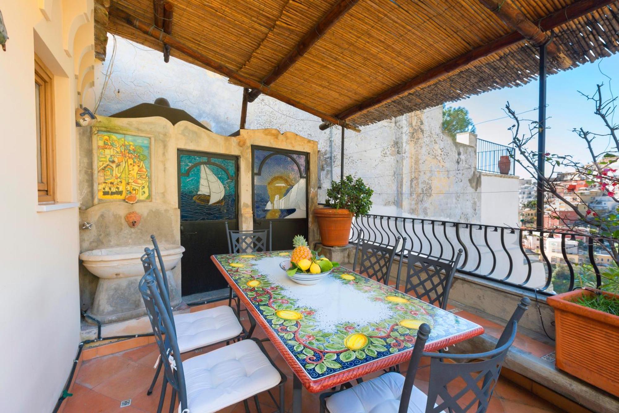 Yourhome - Alcova Apartment Positano Eksteriør billede